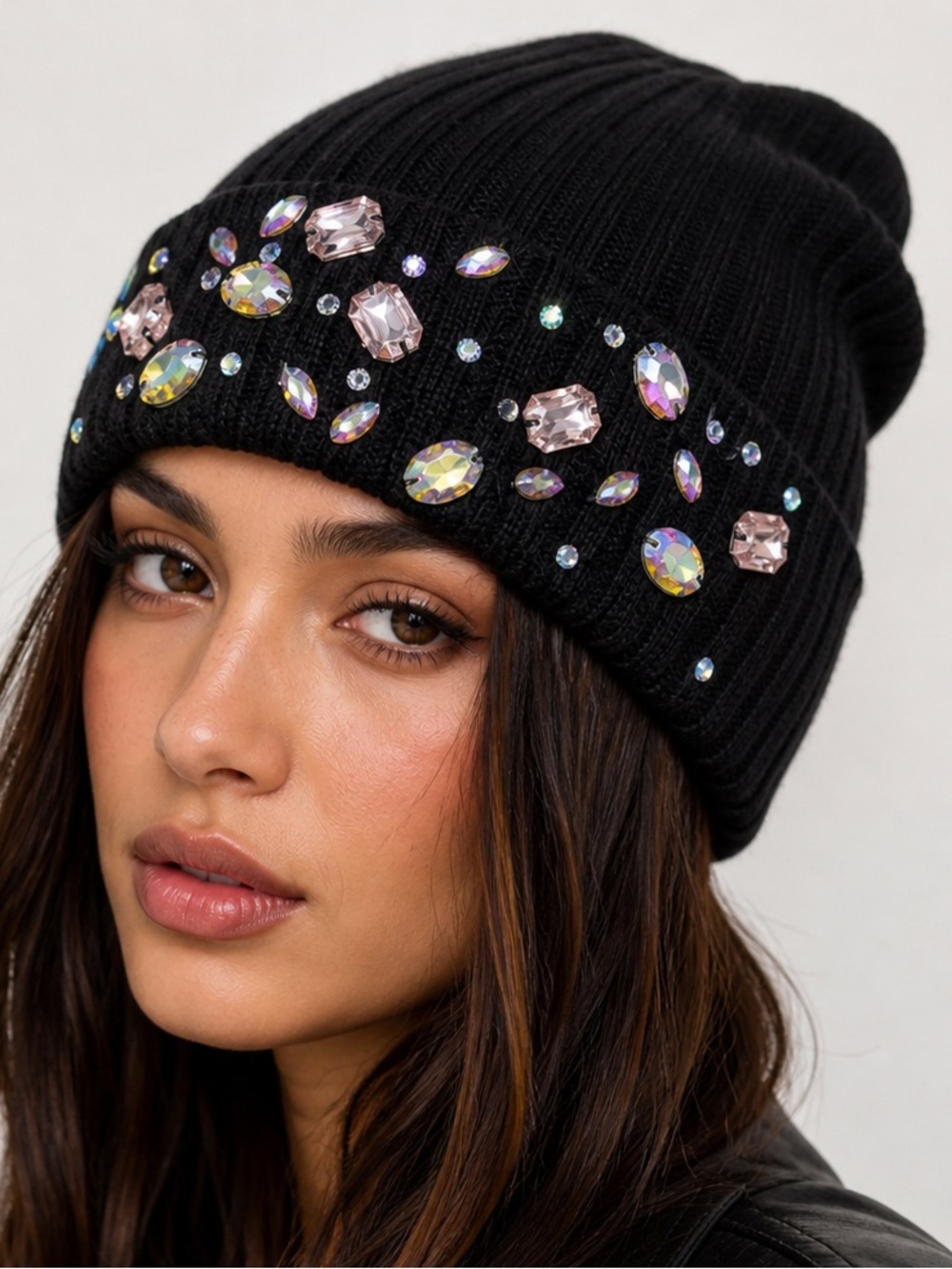 Rhinestone Bling Beanie